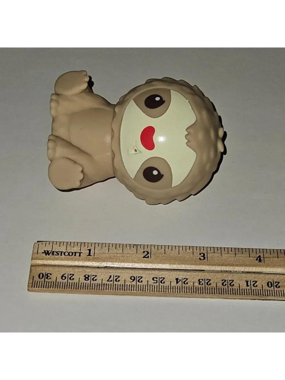 Infantino Tan Sloth Plastic Animal 3